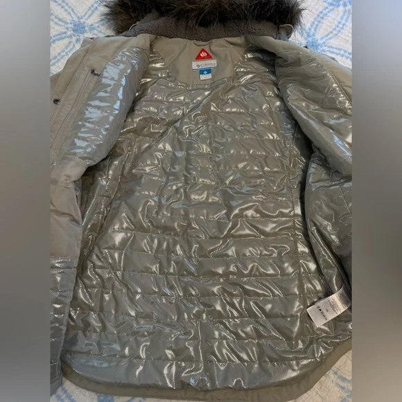 NWT Women’s Columbia hooded Omni-heat coat 1X - Picture 4 of 12